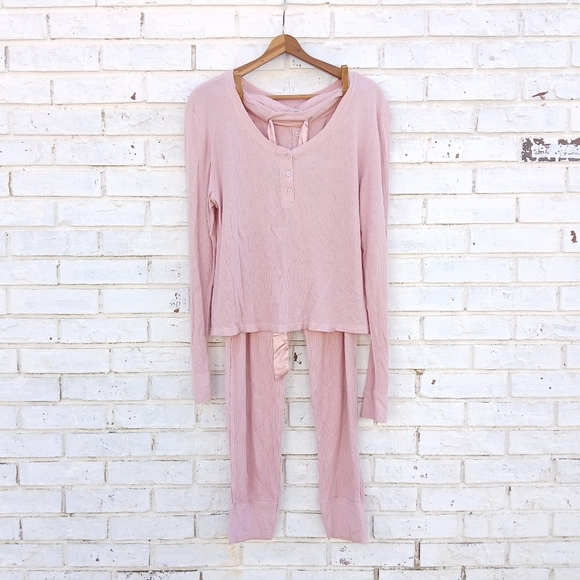 Zyia Active Dont Wake Me Up Thermal Pajama Set - Picture 3 of 11